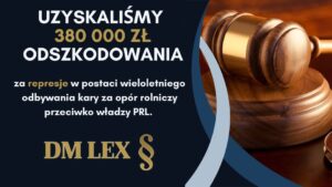 Dariusz Tomczak pomoc poszkodowanym przez PRL 