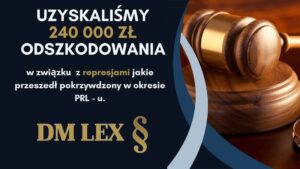 Dariusz Tomczak pomoc poszkodowanym przez PRL 