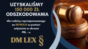 Dariusz Tomczak pomoc poszkodowanym przez PRL 