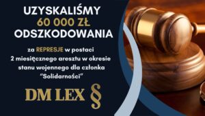 Dariusz Tomczak pomoc poszkodowanym przez PRL 