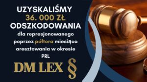 Dariusz Tomczak pomoc poszkodowanym przez PRL 