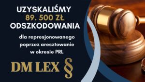 Dariusz Tomczak pomoc poszkodowanym przez PRL 